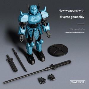 Figura Articulada de Vanguardia del Día del Juicio Final, Modelo de Guerrero con Escudo, Robot, Juguete para Niño, Regalo, Venta al por Mayor - Product Image 3