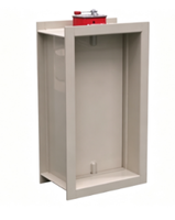 Clapet coupe-flamme en PP SCEELAB, anti-corrosion, pour système de ventilation chimique, tailles personnalisées