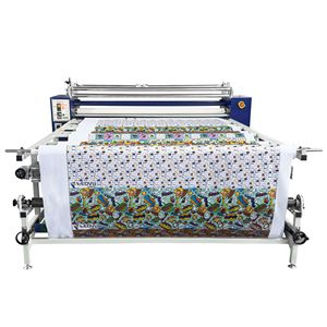 New Space-saving Semi-Automatic 270mm Drum 73Inches <b>Roller</b> Heat Transfer Machine for Sportwear Printing - Product Image 4