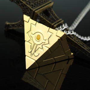 Anime Yu-Gi-Oh Jeu Yugioh Pendentif pyramide puzzle 3D <span class=keywords><strong>Millenium</strong></span> Œil d'Horus égyptien Collier - Product Image 4