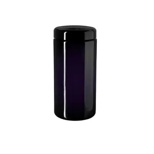400 ml Spices Storage Black Violet Glass bottle Miron Glass Jar 50ML W/ Bakelite cover for matcha