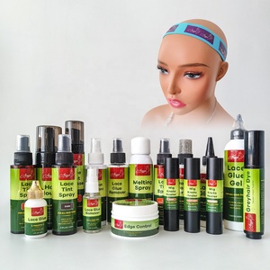 Marque privée <span class=keywords><strong>Cheveux</strong></span> Mousse Dentelle teinte spray fondant spray Extreme Strong Hold WaterProof colle adhérence dentelle perruque <span class=keywords><strong>kit</strong></span> - Product Image 1