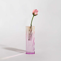 Vase à fleurs Transparent en plexiglas acrylique arc-en-ciel, Vase imperméable coloré, Vase de modélisation en acrylique