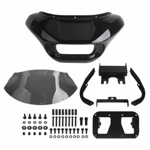 Carénage de moto au design distinctif et agressif pour Low Rider/Fat Bob/Street Bob/Super Glide/Wide Glide 1993-2017 style Club - Product Image 1