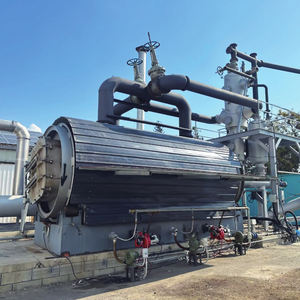 Equipo de residuos continuo completamente automático Máquinas de pirólisis de caucho de uso de fábrica Grande - Product Image 6