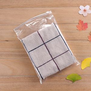 Sac en plastique transparent en gros, sac à fermeture éclair en PE, logo personnalisé, sac pour sous-vêtements, sac pour vêtements - Product Image 2