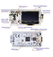 Carte de développement d'accessoires IoT Heltec V3 ESP32-S SX1262 avec écran OLED pour antenne WIFI Lora 32 Communication 863-928MHz