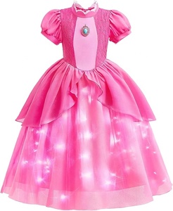 chinese dress ladies SHINYOU Girls Peach Princess Dress with LED Light main image 1