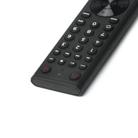 Remote TV Kustom dengan Tombol Angka, Infrared & BLE Voice Remote, Kode Tetap, Jangkauan 12M
