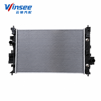 Radiateur automobile YunChi avec logo personnalisé pour Chevrolet Trax 2021, cœur de radiateur en aluminium, neuf, référence 26348460-LM009