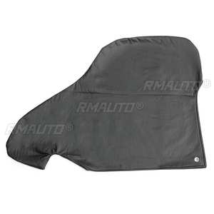 Cache-couplage de remorque étanche en PVC noir, rouge et bleu pour voiture, caravane et protection anti-poussière - Product Image 6