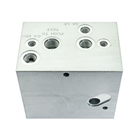 Bloc de distribution de cartouches hydrauliques personnalisé pour systèmes hydrauliques