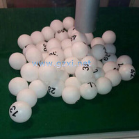 Jeu de bingo, lot de boules de bingo