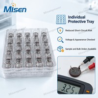 Baterai Koin Isi Ulang VL2020 3V 20mAh dengan 90 °   105 °   180 °   Tab Solder untuk PCB Kunci Remote Berkualitas Tinggi