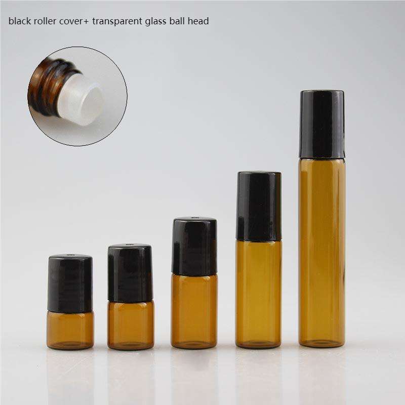 black roller cover+ transparent glass ball head