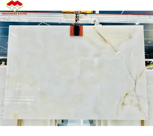 Đá Trắng <span class=keywords><strong>Onyx</strong></span> slab đá tự nhiên đá trắng ngọc bích đá cẩm thạch đèn nền tường tiếp tân Bàn quầy bar Backdrop tường ốp - Product Image 1