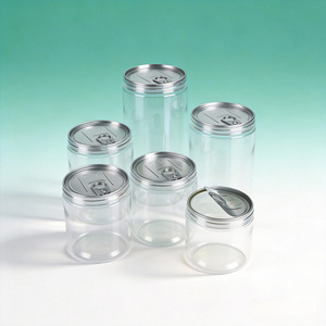 Pot à salade transparent en PET pour biscuits, aliments pour animaux, conserves, gelées, snacks – Contenant scellé 400 ml, 500 ml, 600 ml, 750 ml - Product Image 4