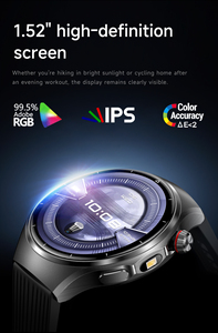 Nuevo Reloj Inteligente IW09 con Linterna, Monitor de Actividad Física, Pantalla de 1.52 Pulgadas, Monitoreo de Salud, Llamadas Bluetooth, Reloj Deportivo para Hombre, ODM - Product Image 3