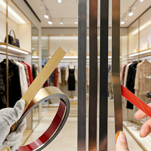 Perfil LED Decorativo Moderno para Esquinas Interiores, Forma Redonda, para Armarios y Soluciones de Iluminación Exterior - Product Image 2