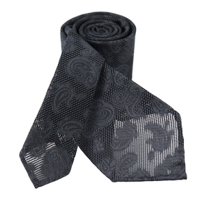 <span class=keywords><strong>Cravate</strong></span> <span class=keywords><strong>en</strong></span> <span class=keywords><strong>grenadine</strong></span> tissée à rayures avec logo personnalisé Paisley Grossa <span class=keywords><strong>Cravate</strong></span> <span class=keywords><strong>en</strong></span> polyester roulée à la main sans pointe <span class=keywords><strong>Cravate</strong></span> pour homme - Product Image 2