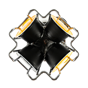 Carrusel de cápsulas de café Dolce Gusto de alambre de hierro giratorio promocional, carrusel K-Cup con capacidad para 24 K-Cups, organizador de estante de almacenamiento - Product Image 3