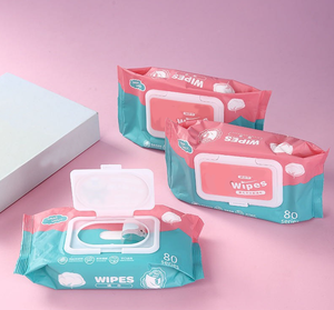 Vente en gros de lingettes humides biodégradables bio pour bébé en <span class=keywords><strong>papier</strong></span> épais pour nettoyer les <span class=keywords><strong>mains</strong></span> et le visage pour le jeune âge - Product Image 3
