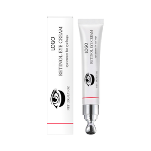Crème pour les yeux raffermissante au rétinol 20g OEM Étiquette privée Resserrer Atténuer les rides Collagène Hydrater Vegan - Product Image 1