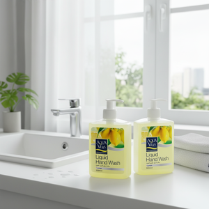 Jabón Líquido para Manos AquaVera 500ml, Sin SLS, Ingredientes Químicos Básicos, Limpieza con Agua, Certificado ISO/GMP, No Medicado, para Adultos - Product Image 2