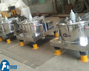 Machine <span class=keywords><strong>centrifugeuse</strong></span> industrielle pour l'extraction de <span class=keywords><strong>soupe</strong></span> de poulet, séparateur semi-automatique solide-liquide - Product Image 5