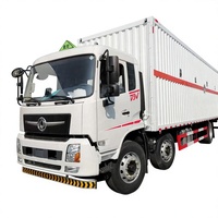 Camión Químico Dongfeng con Caja de Carga de 8x4, 8m, 9.6m, 12m de Longitud, con Capacidad de Carga de 30 a 40 Toneladas
