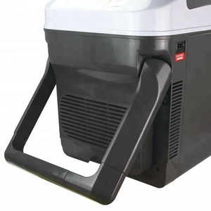 Solar Power 12V 24V Dc <b>Small</b> Portable Camping Use Dc Compressor Working 35L Refrigerators Solar Power Mini Fridge - Product Image 4