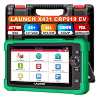 LAUNCH CRP919EV Nueva Herramienta de Diagnóstico Automotriz con WiFi, Analizador de Plásticos para Vehículos de Nueva Energía Tesla y BYD, Diagnóstico de Automóviles