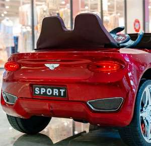 2-व्यक्ति बच्चों की सवारी-ऑन इलेक्ट्रिक कार खिलौने मिनी प्लास्टिक वाहन, mp3 फ़ंक्शन बैटरी से चलने वाले पहियों - Product Image 4