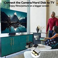 Cable de Carga USB A a Micro B para Disco Duro, Cable SATA Externo de Alta Velocidad para HDD/SSD, Compatible con Teléfono