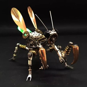 Rompecabezas 3D de Insectos Mecánicos Punk, Mantis y Escorpión, Manualidades Creativas para Niños, Regalo DIY - Product Image 1