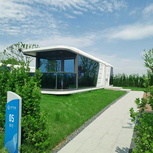 Maison capsule préfabriquée sur mesure pour hôtel-resort, maison modulaire, pod habitable pour l'hébergement touristique et les entreprises de location - Product Image 2