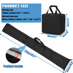 Funda Protectora para Snowboard con Logotipo Personalizado al por Mayor, Carcasa Rígida de 4 mm de Grosor, Antirrobo, con USB, Bolsa Portátil - Product Image 2