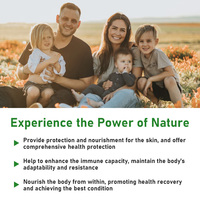 Gouttes liquides de corossol de haute qualité, huile de graines de cumin noir, algues irlandaises, soutien métabolique, gouttes liquides de vitamine D
