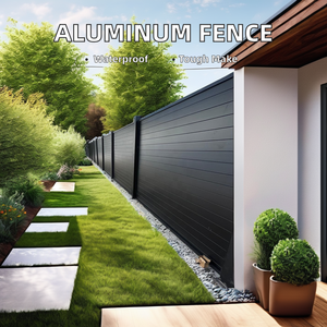 उच्च गुणवत्ता एल्यूमीनियम गोपनीयता बाड़ पैनल विला दीवार बाड़ डिजाइन स्क्रीन गार्डन बाड़ - Product Image 4