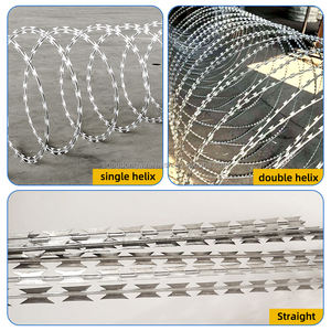 Clôture en fil barbelé galvanisé en acier inoxydable <span class=keywords><strong>pour</strong></span> la sécurité des frontières - Product Image 5