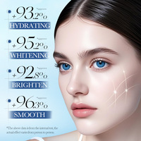 Lotion hydratante pour le visage au collagène 377 avec niacinamide et vitamine C pour éclaircir la peau, étiquette privée OEM ODM en gros