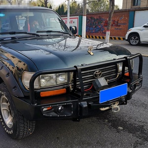 Topper phụ tùng ô tô Land Cruiser 80 <span class=keywords><strong>Series</strong></span> 4x4 cản trước xe trẻ em nhiệm vụ nặng nề tời bội thu cho <span class=keywords><strong>lc80</strong></span> fj80 thép đen 10 bộ - Product Image 2