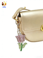 Porte-clés vierges à graver, pendentifs de sac, accessoires décoratifs, porte-clés