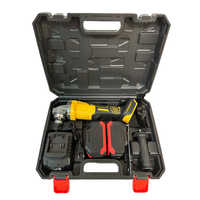 Meuleuse d'angle sans fil électrique rechargeable au lithium 21V personnalisable, sans balais, déclencheur, acier inoxydable, batterie industrielle