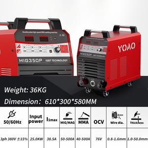 YOAO <span class=keywords><strong>precio</strong></span> bajo calidad garantizada pesado Co2 Gas pulso <span class=keywords><strong>Mig</strong></span>/Mag máquina de soldadura <span class=keywords><strong>Mig</strong></span>-350/500P - Product Image 5