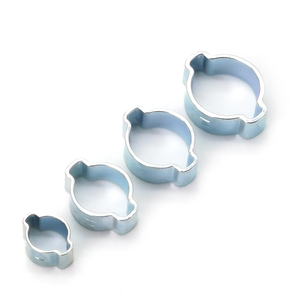 Fournisseur d'usine, prix bas, colliers <span class=keywords><strong>de</strong></span> <span class=keywords><strong>serrage</strong></span> <span class=keywords><strong>à</strong></span> double <span class=keywords><strong>oreille</strong></span> en fer galvanisé W1/W2/W3/W4 <span class=keywords><strong>de</strong></span> 13-15 mm pour usage industriel - Product Image 2