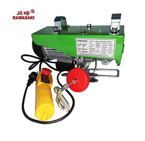 Alat Angkat Listrik Portabel Kapasitas <span class=keywords><strong>100kg</strong></span> hingga 1200kg Mini Overhead <span class=keywords><strong>Lifting</strong></span> Winch Dengan Tali Kawat untuk Gudang Pabrik - Product Image 5