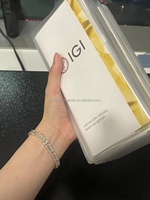 Doble Joya de Diamantes Rosados de Lujo con Certificación IGI, Corte Pera, Diamantes Cultivados en Laboratorio HPHT para Anillo de Compromiso
