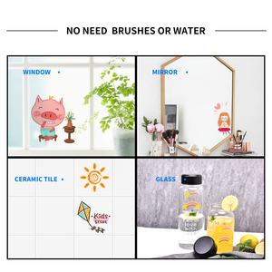 Meidugaa – bâtons de <span class=keywords><strong>peinture</strong></span> solide à séchage rapide, 12 couleurs classiques, sans dégâts, couleur unie, kit de crayons <span class=keywords><strong>pastel</strong></span> - Product Image 5