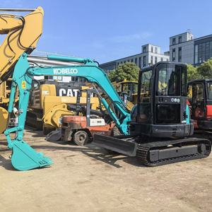 Mini-excavatrice Kobelco SK50SR 5 tonnes avec godet de terrassement d'occasion - Product Image 5